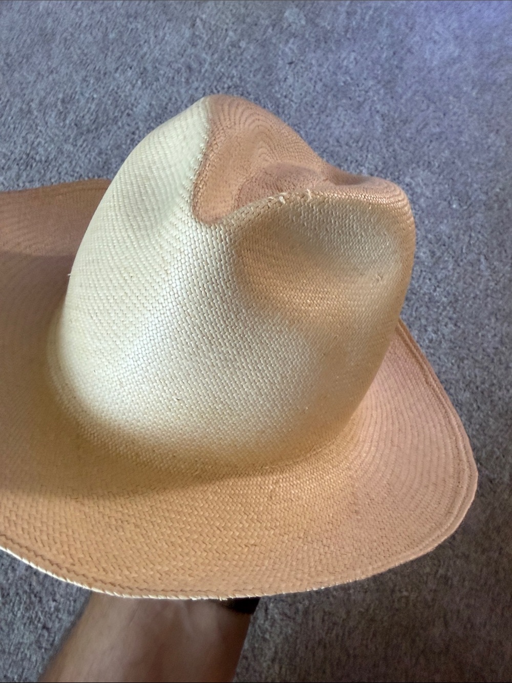 Montecristi 60-Hand Woven in Ecuador-Panama Hat-Cream - Picture 6 of 15